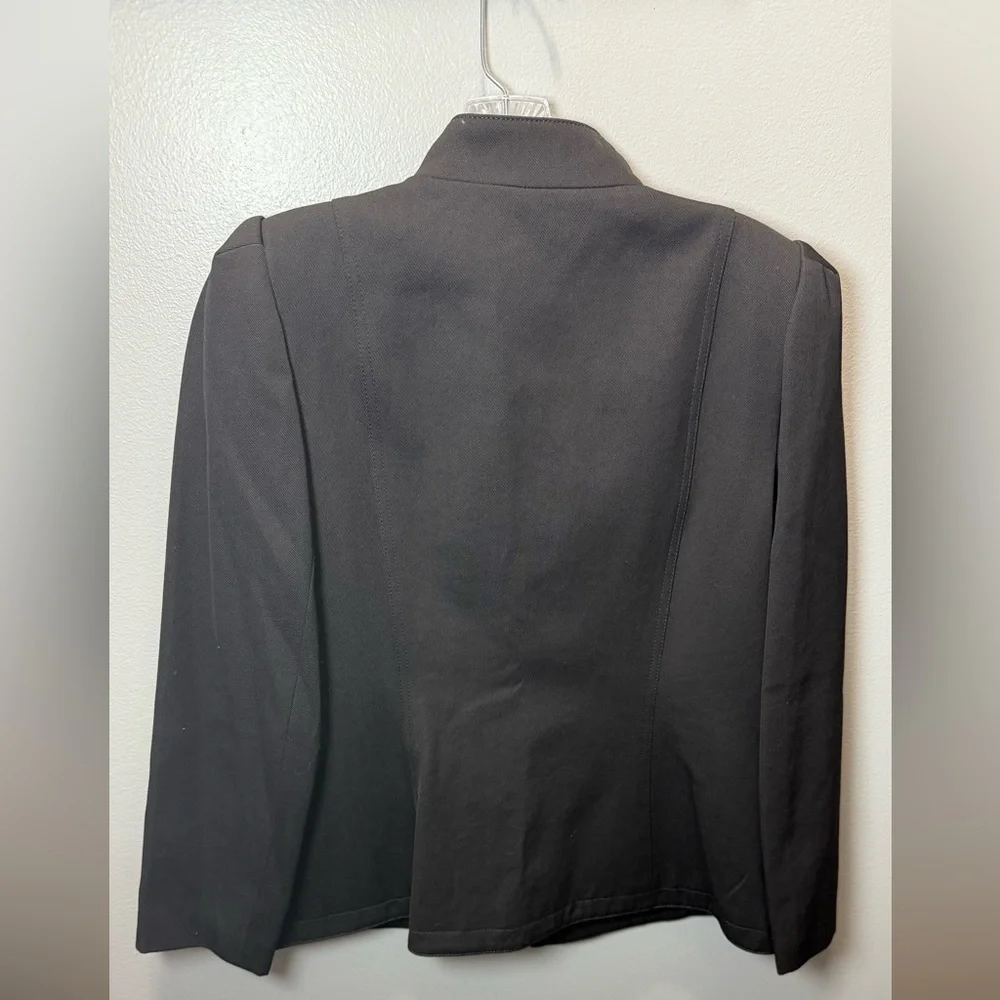 Tory Burch NWT Wool‎ Sargent Pepper Jacket Black Size 12